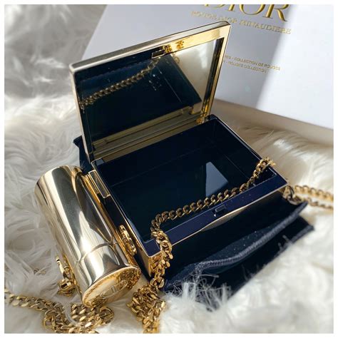 christian dior lipstick clutch bag|christian dior lipstick bag.